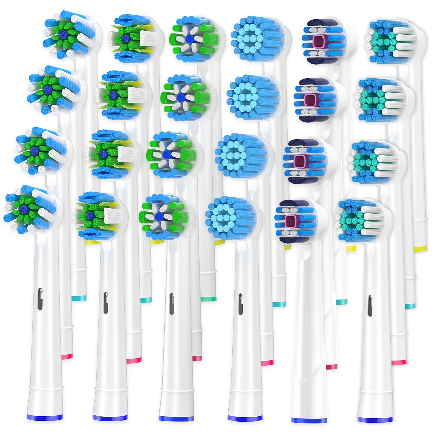 Têtes de brosse de rechange pour brosse à dents électrique oral-b, puissance avancée/vitalité, précision propre/Pro Health/Triumph/3D Exce, 4/12 pièces