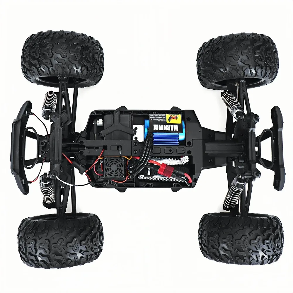 HBX 2996/2996A 1/10 2.4G 4WD RC Car 32-45 km/h Spazzola/Cammion fuoristrada LED senza spazzole per bambini