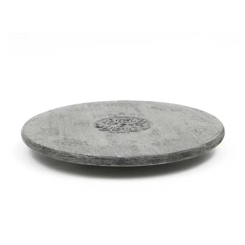 طبق تقديم سوزان كسول مصنوع يدويًا من خشب المانجو لسهولة الترفيه وديكور الطاولة الأنيق #3