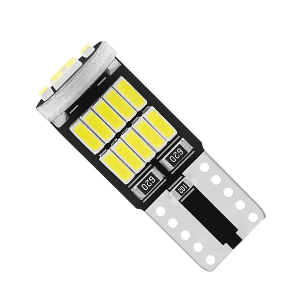 

T10 W5W Car LED Interior Light Super Bright Auto Clearance Lights 26 SMD 4014 Instrument Lights Bulb 12V for Vehicle Automobile