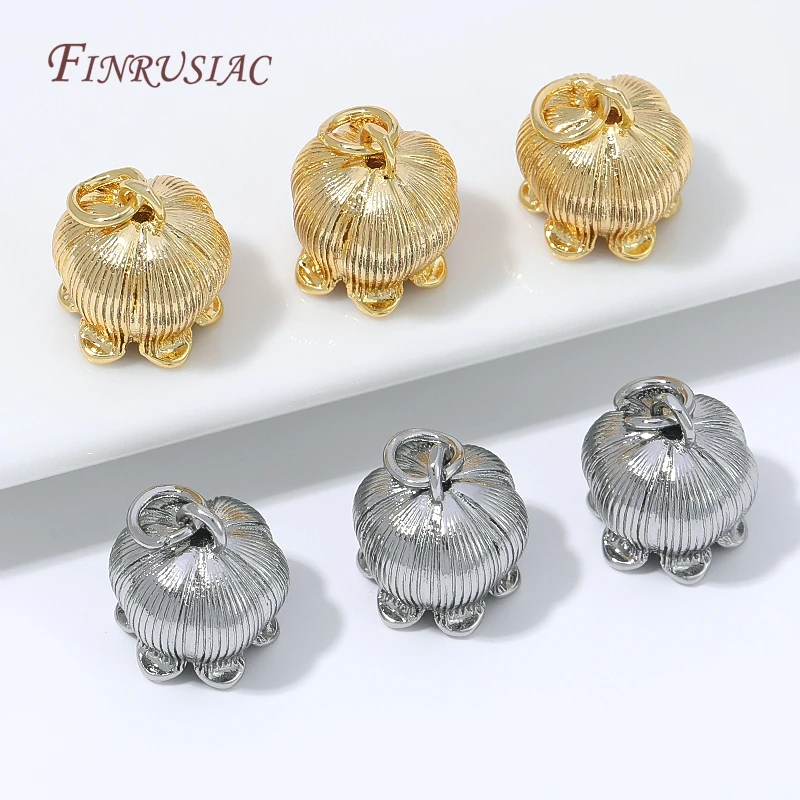 18K Gold Plated Flower Pendant Charm For Necklace Findings,DIY Earring Component,Necklace Bracelet Jewelry Making Accessories image 6