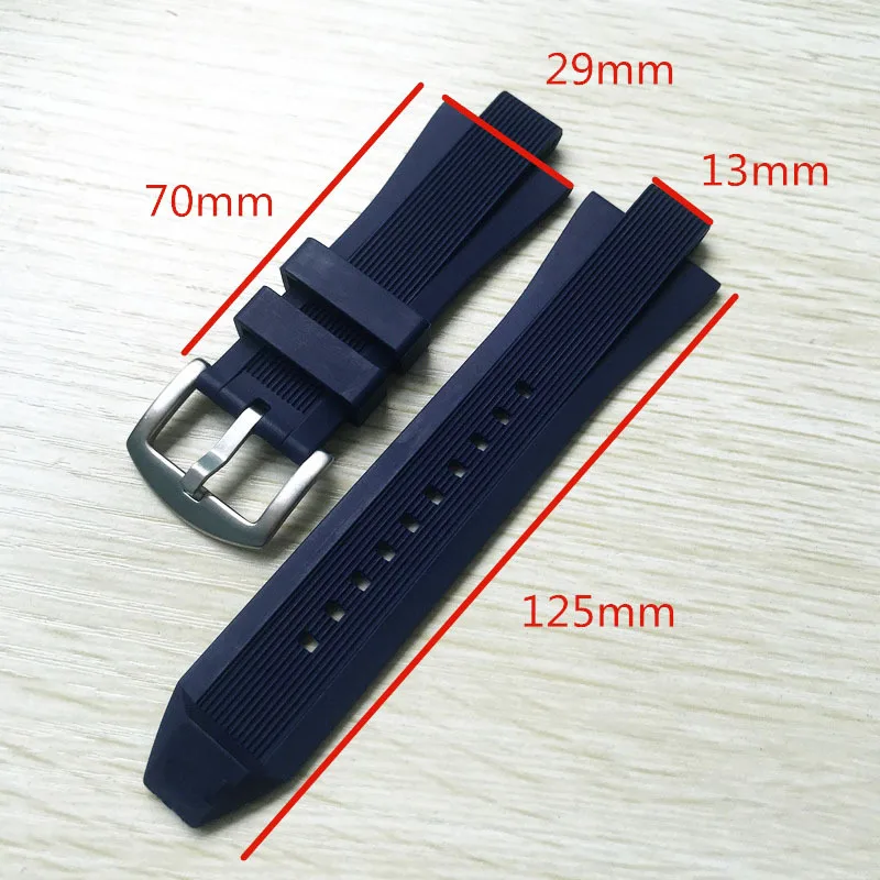 29mm-13mm MK Special watch strap for MK Bracelet MK8184 MK8152 MK9020 MK8730 MK8761 8295 8296 Watchband Rubber bracelet