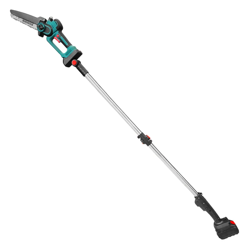 

Portable Electric Lithium Battery High Branch Saw 8inch Long Reach Chainsaws Garden Tree Pruning Tool