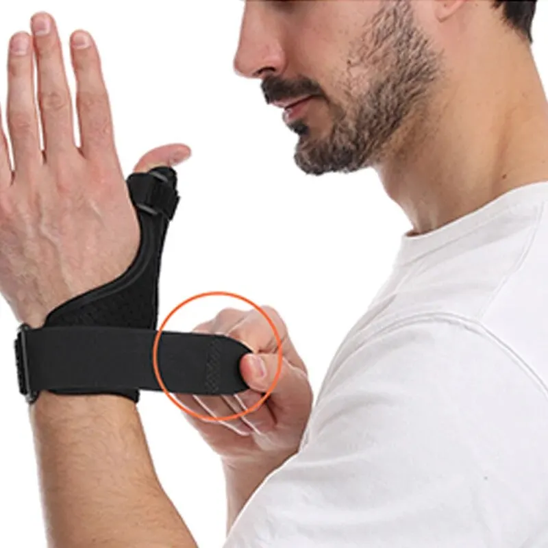 

1 Person Thumb Splint Right and Left Hand, Reversible Thumb Support, Tendon Sheath Wrist Protection Thumb Sleeve