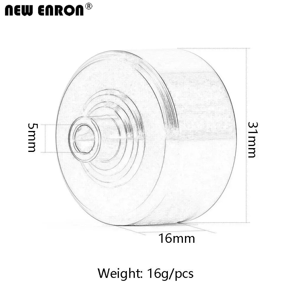 NEW ENRON Front / Rear #AR310433 CNC Universal Differential Case Housing for 1/7 1/8 ARRMA OUTCAST Kraton Typhon Senton Outcast