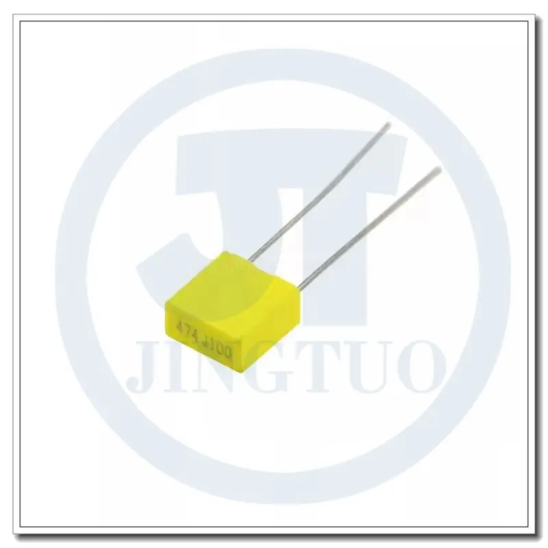 Correction Capacitor 474J100 470nJ100 100V 0.47UF 470NF Lead Pitch 5mm Polypropylene Safety Plastic Film Capacitance