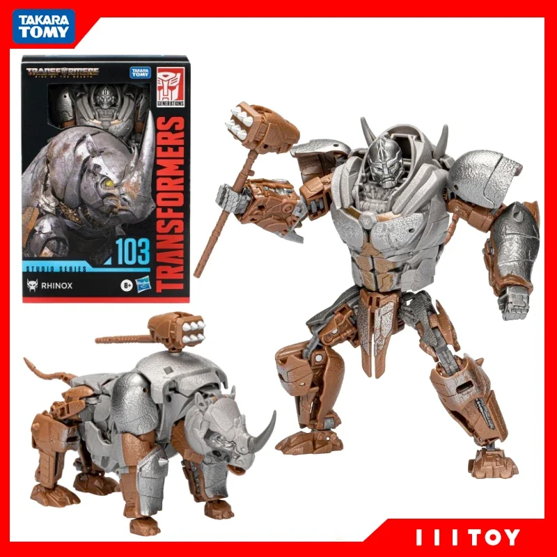 

В наличии Takara Tomy Трансформеры Rise of the Beast Studio Series SS103 ринокс игрушки Фигурки экшн-фигурки Коллекционирование хобби