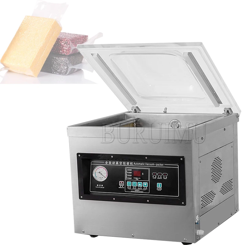 

Chamber Vacuum Sealer Kitchen Food Packing Sealing Machine Packaging for Food Saver, Home, Commercial Using