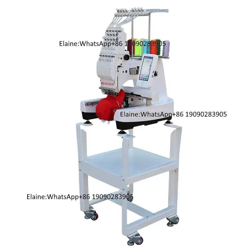 MFS800 MYSEW 9 Needles Single Head Cap Clothes High-Speed Automatic Industrial Computerized Embroidery Machines for Sale