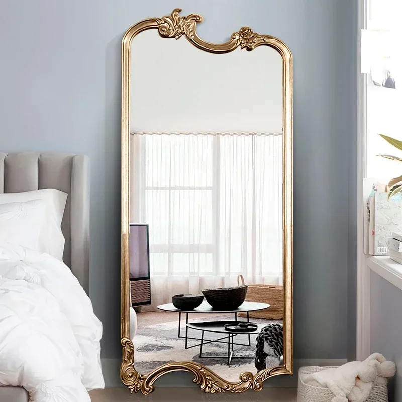 Premium Outstanding French Style Household Full Body Dressing Style Retro Wall Hanging, Bedroom Fitting, Floor Standing