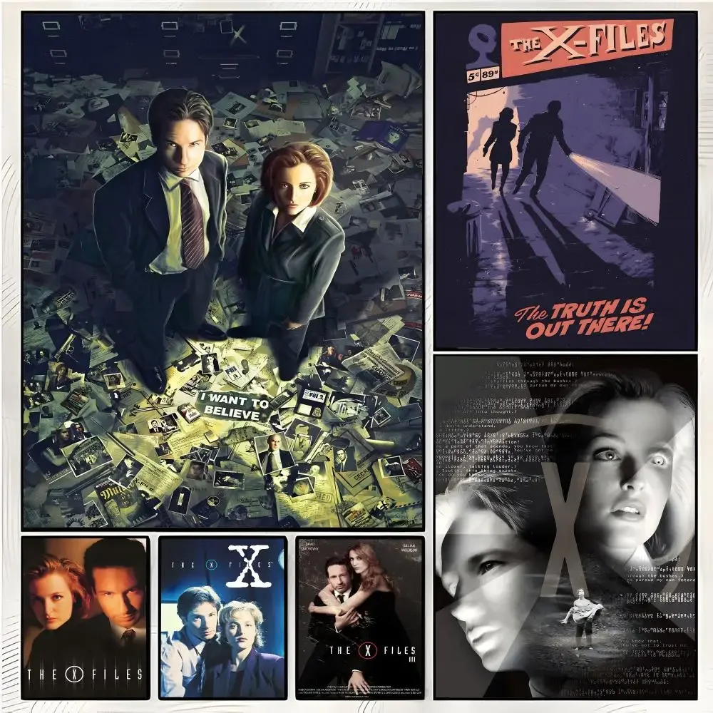 sci fi tv series The X Files Poster Superior Home Space  Indoor Decorative Art & Home Decor