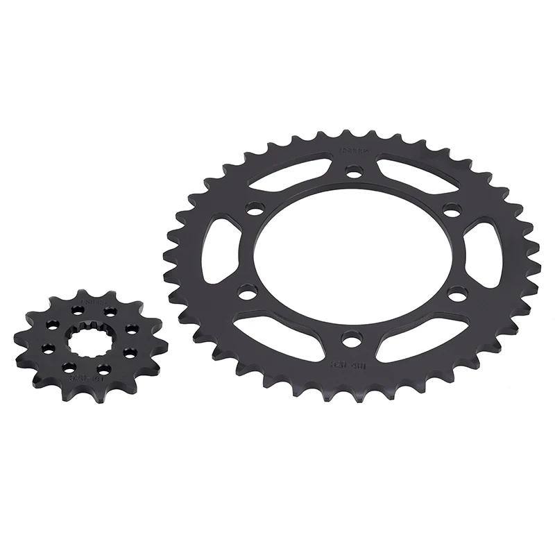 520 Chain 14T 15T 16T 43T 45T Motorcycle Sprocket Gear For Yamaha MT-03 MT-25 YZF-R25 YZF-R3 1WD-E7460-00-00 1WD-F5443-00-00