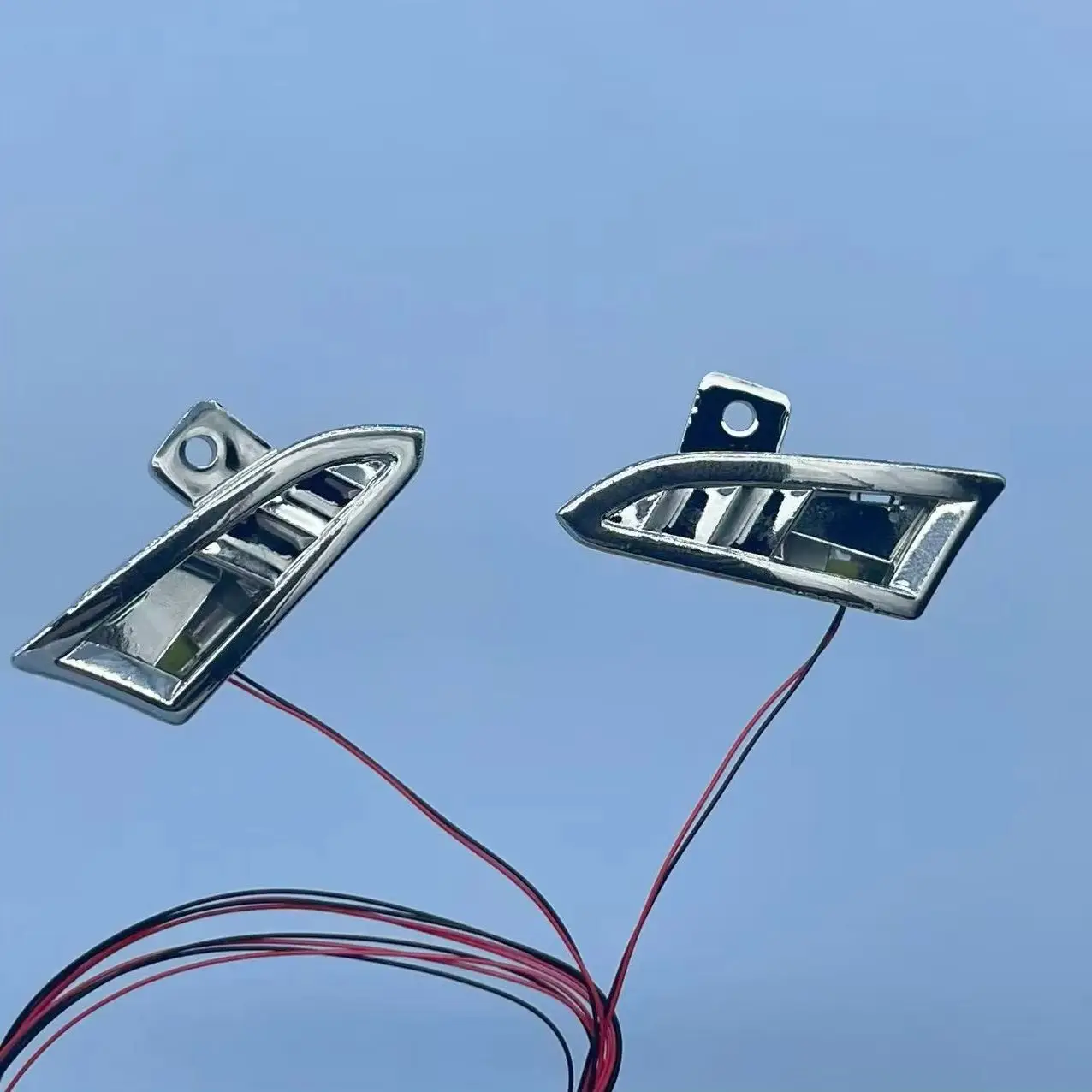 770S Front Spotlight Lamp LED ABS N1011 for 1/14 Tamiya RC SCANIA 770S 6X4 56368 8X4 56371 Dump Truck Trailer Car Accessories