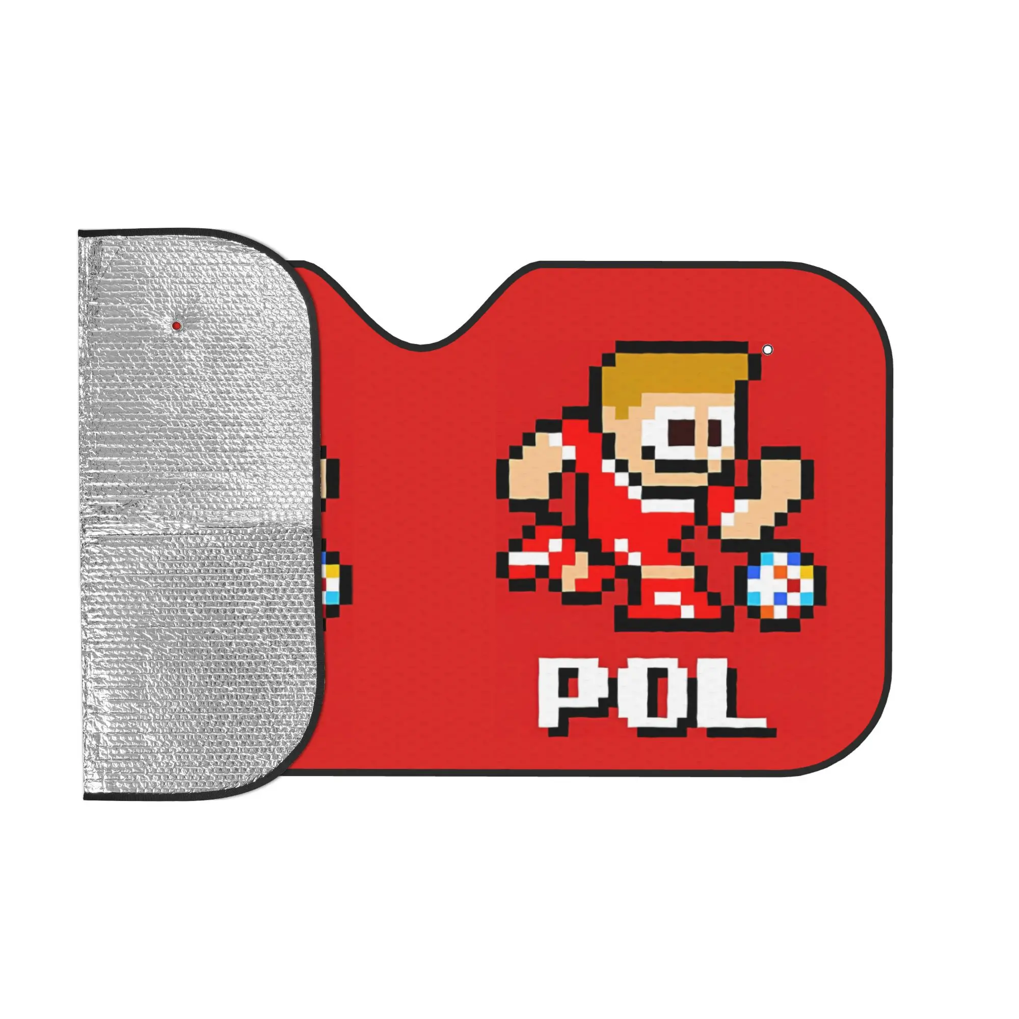 Football Star Football Player Car Windshield Sunshade Car Glass Sunshade