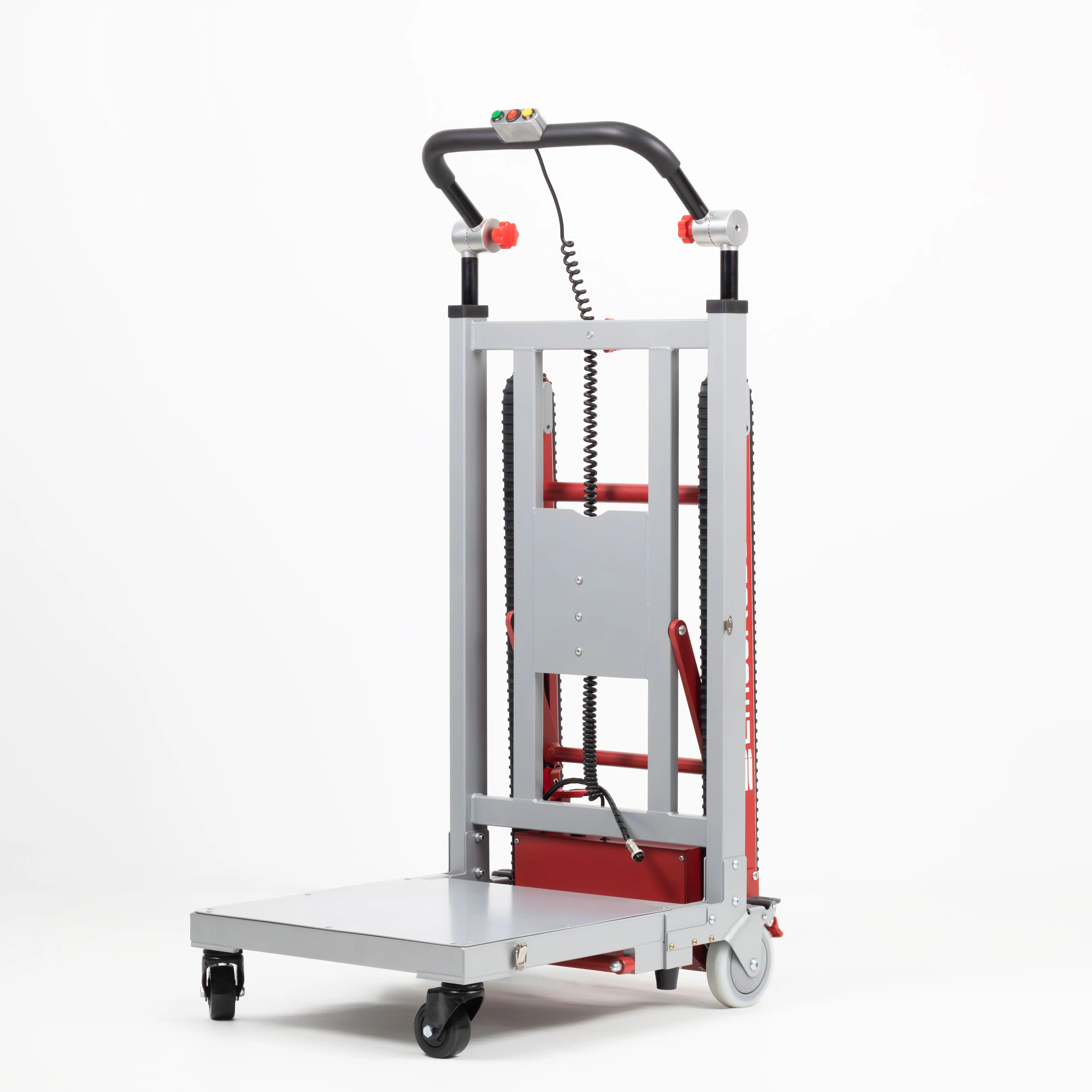 EmssRobot-X Border Heavy Duty Aluminum Foldable Stair Climbing Pallet Hand Trucks OEM Furniture Moving Tool Push Cart