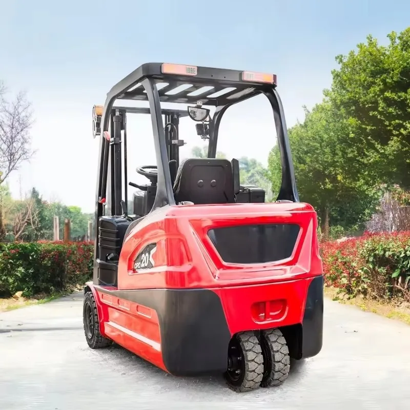 Customized China Best Selling 3 Point Mini Forklift Electric For Warehouse 2000kg 1.5 Ton 2 Ton 3 Wheels Telescopic Forklift Tru