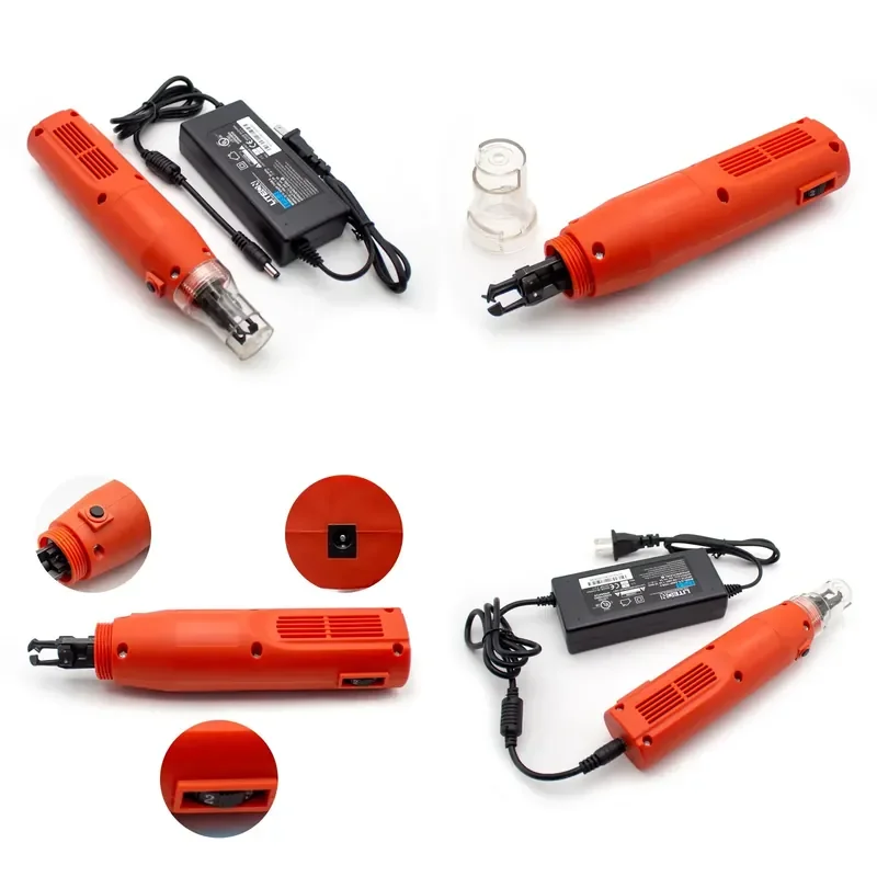 Electric Brushless Wire Stripper Machine 0.3-3.0mm AC 100-240V Handheld Enameled Copper Wire Peeling Cutter Tool XC-0316