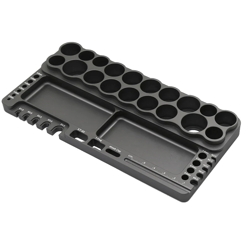 Professional Storage Screw Tray Storage Rack Tool Rack Display Stand Holder Multifunctional Organizer 1/10 RC Repair Tools Kit