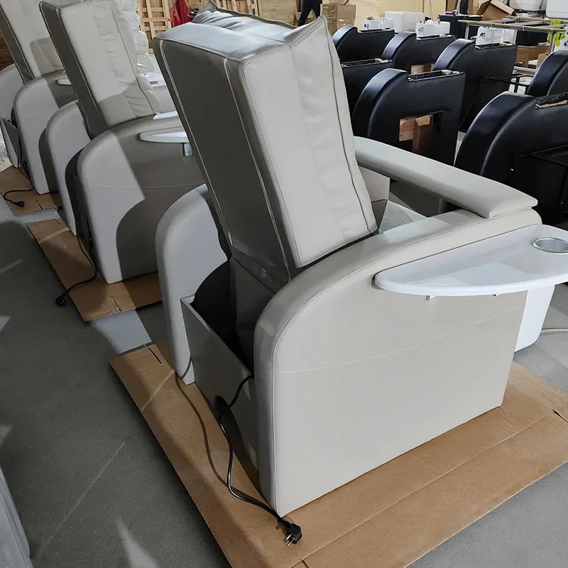 Postmodern Nail Salon Foot Bath Chair Electric Sofa Spa Single Manicure Rotatable