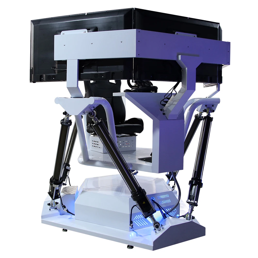 YHY Original Factory 9D VR Super Racing Car F1 Steering Wheel Car Driving Simulator Price