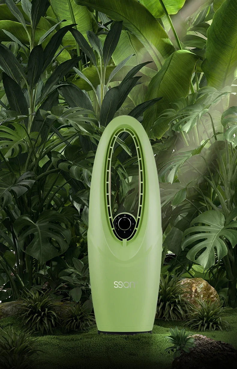 가정용으로 강력한 공기 흐름을 갖춘 220V 잎이 없는 팬 에너지 절약형 속삭임 조용함