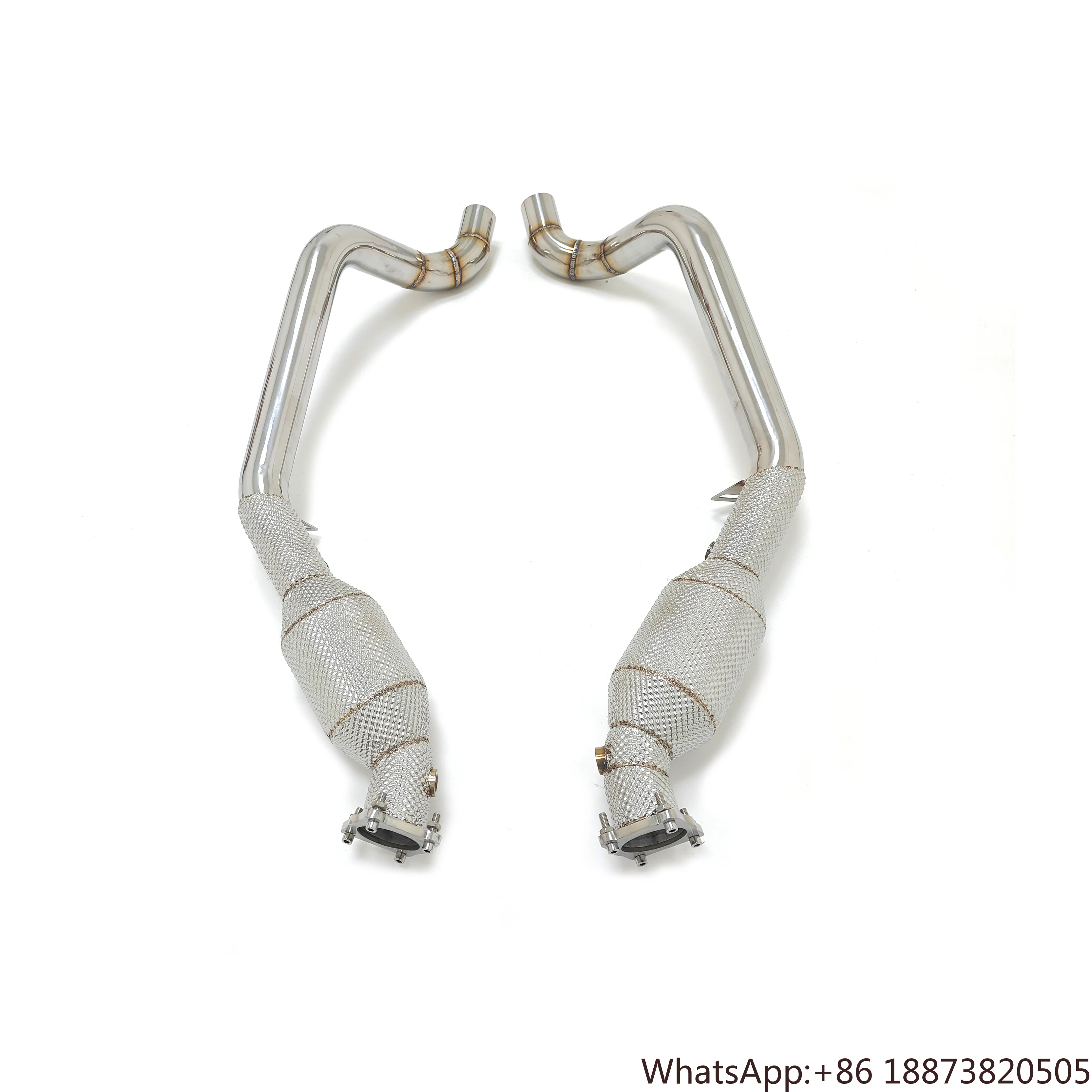 

Downpipes for Porsche Panamera 970 3.6L V6 S/4S/GTS 4.8L V8 2009-2016 High Flow Sport Cat Exhaust Downpipe