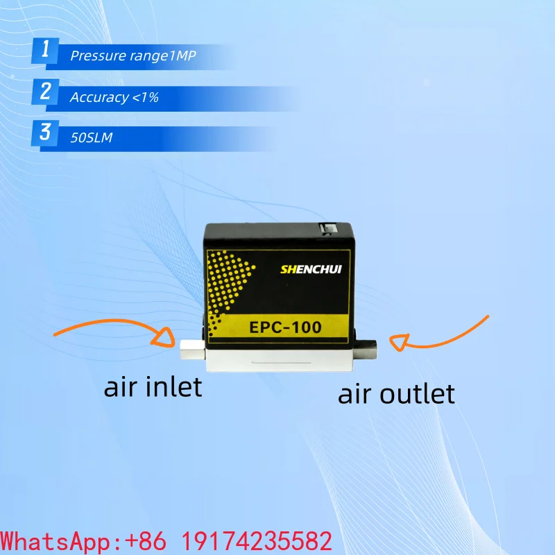 High-Precision  Electric Proportional Valve 0-150psi EPC Controller Pneumatic Regulator for Precision Cylinder Positioning