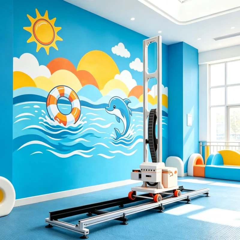 Customized Vertical Printer 3D Wall Machine Inkjet Technology Waterproof Durable Scratch Resistant Art