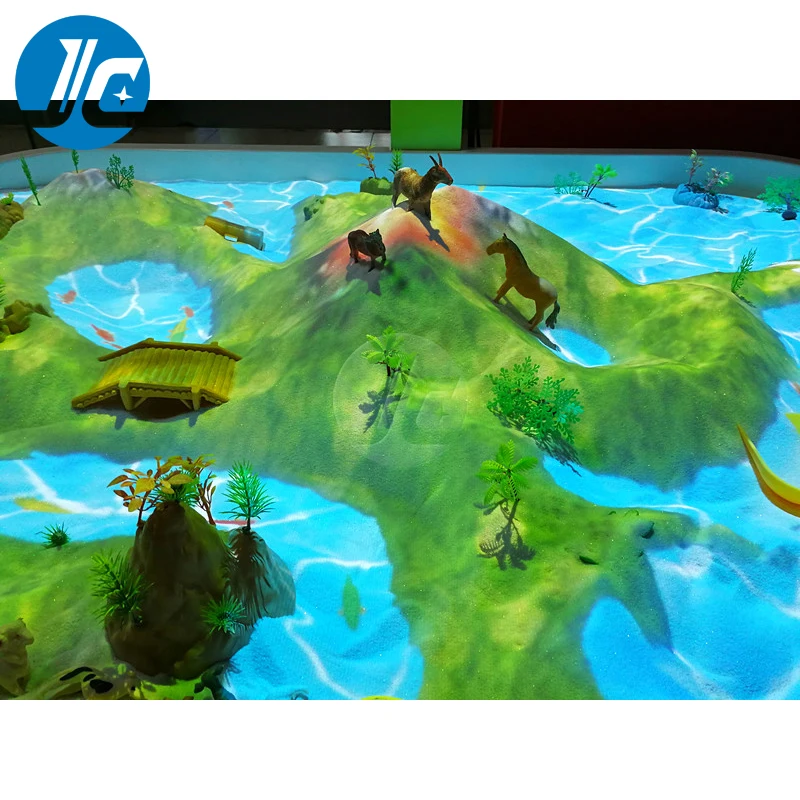 홀로그램 대화형 프로젝션 샌드 풀 대화형 프로젝션 시스템 게임