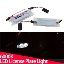 12V LED License Plate Light For Fiat Bravo Argo Grande Punto Evo Siena 500L Doblo Croma Marea Tipo Multipla Seicento