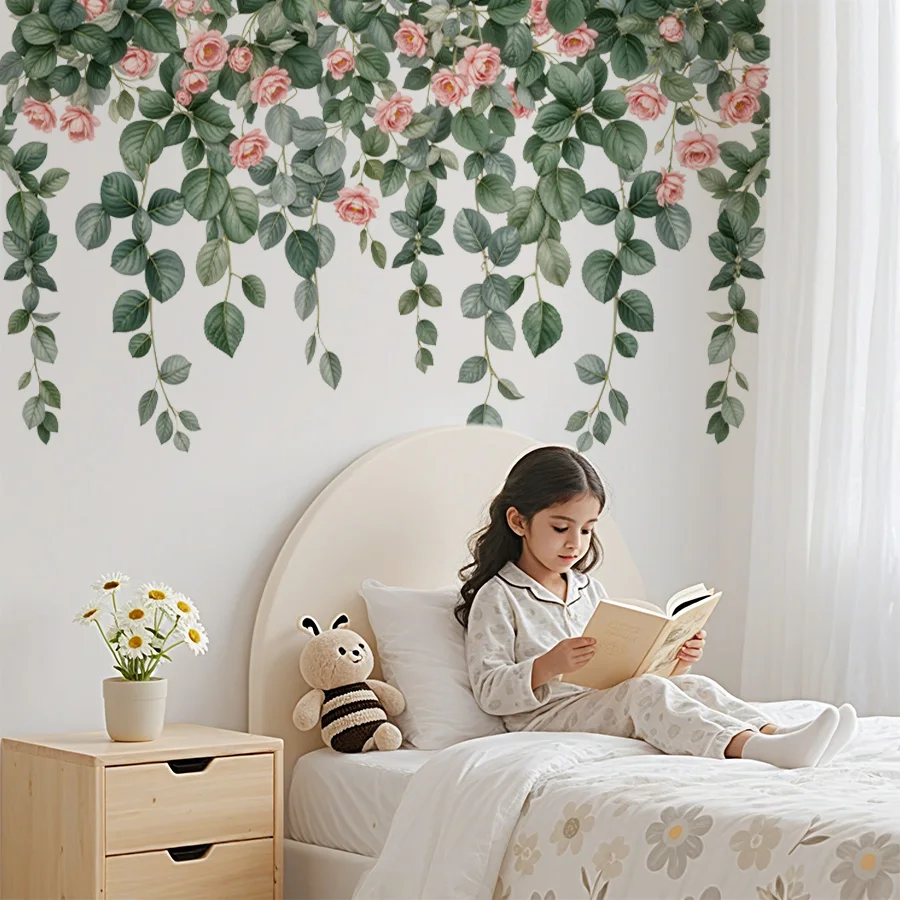 Watercolor Vine Flo… - image