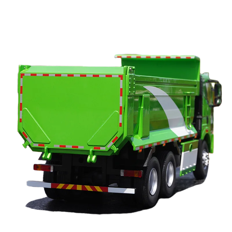 Diecast 1/24 Faw Jiefang Liga Modelo Carros Faw Jiefang J6P 6*4 Smart Muck Truck Play Veículos Brinquedos para Meninos Presente Caixa Original