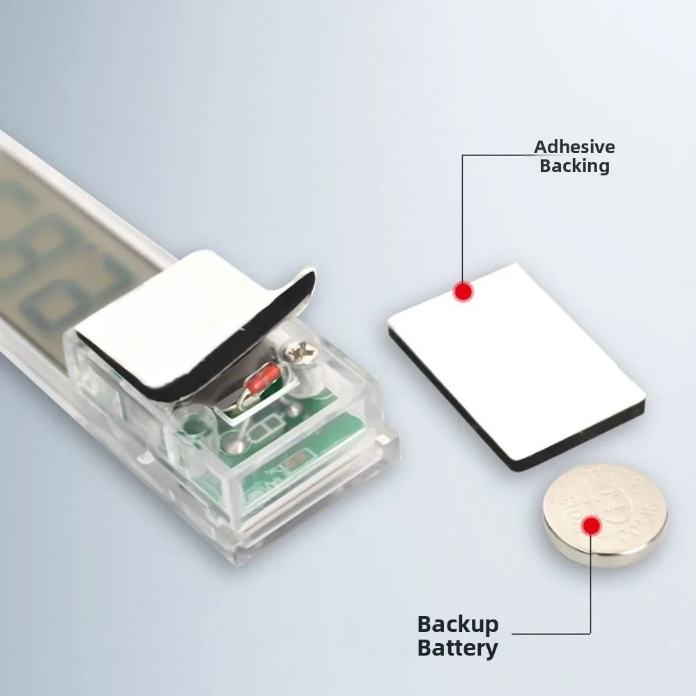

3D Digital Aquarium Thermometer Electronic Display Waterproof Fish Tank Thermometer LCD Screen Temp Meter