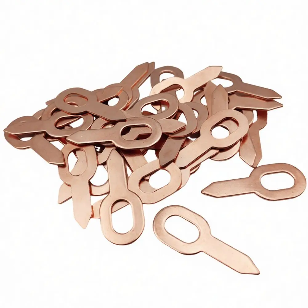 Sheet Metal Welder Accessory Copper Chuck Triangle Sheet Holder OT Piece Gasket Welding Tool For Auto Body Repair