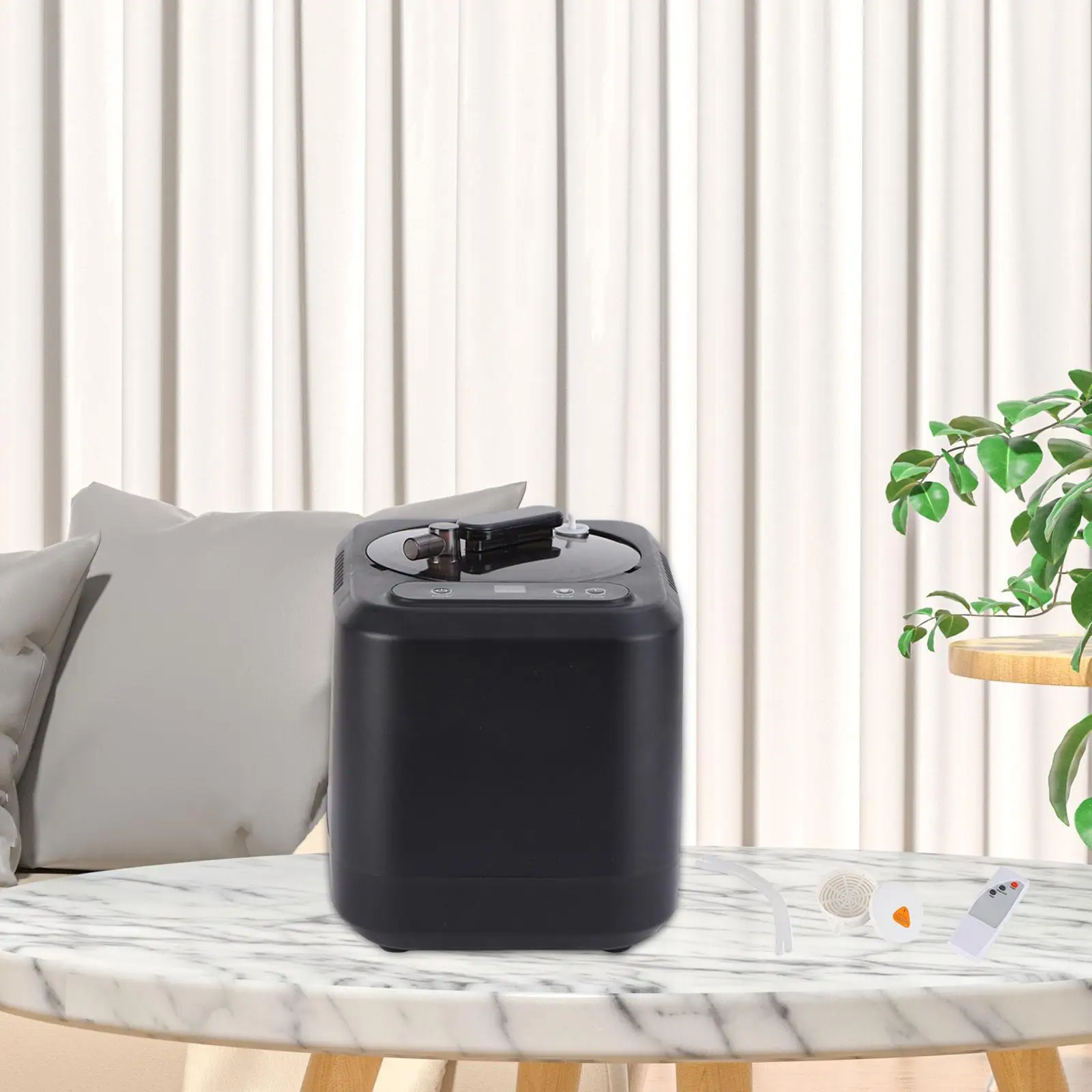 

Sauna Steamer Pot 4 Liters Professional Adjustable Temperature Lightweight Bathroom Steamer Sturdy 220V Steam Generator 1000W