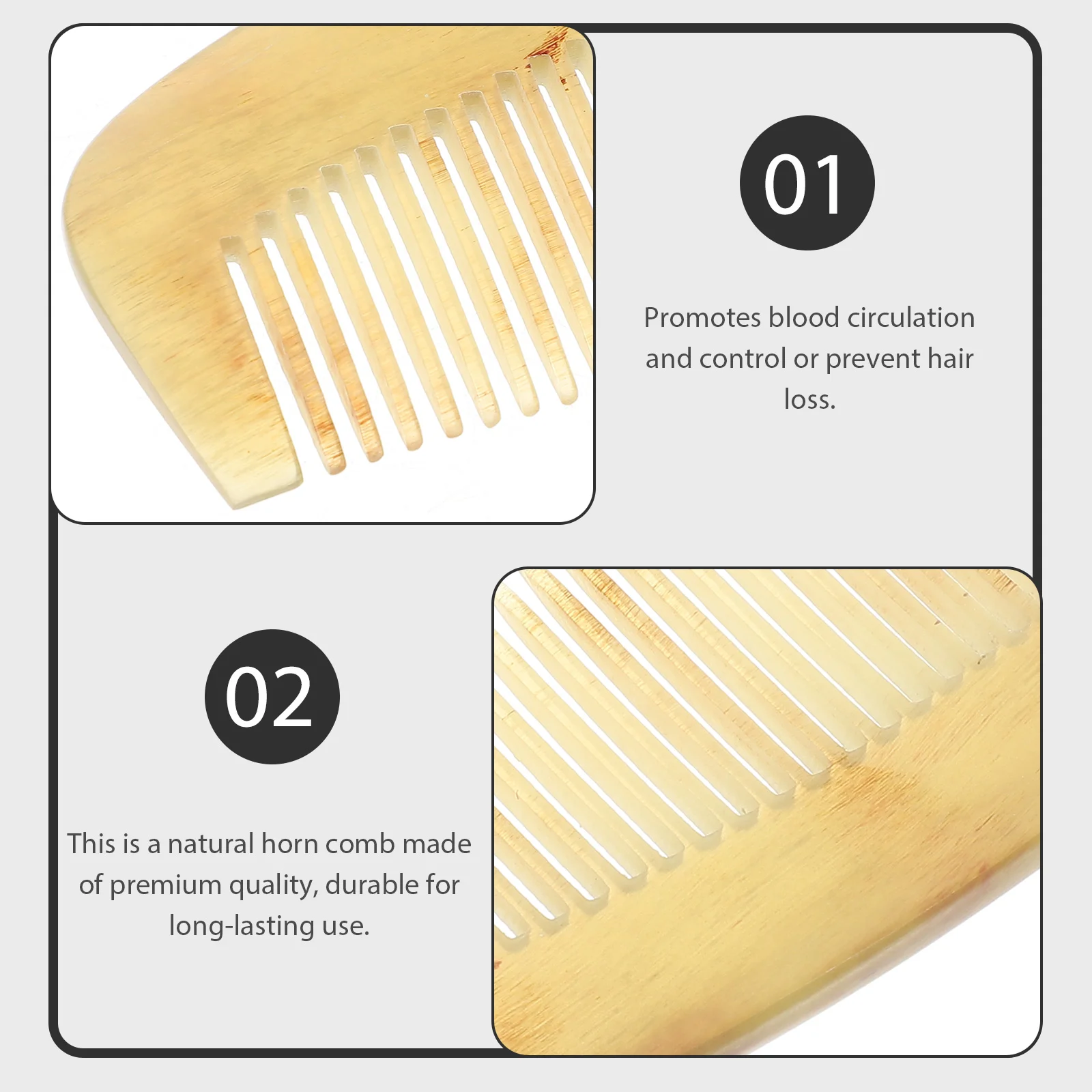 Fine Tooth Combs for Women Labor Birth Tiny Mens Brush Pocket Hair Loss Without Handle