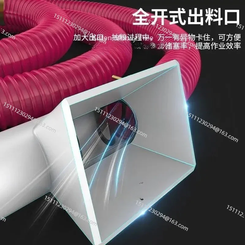 

Commercial Grain Suction Machine High Suction Truck Mounted Feed Loading Machine Twisted Screw Conveyor Wheat and corn harvester