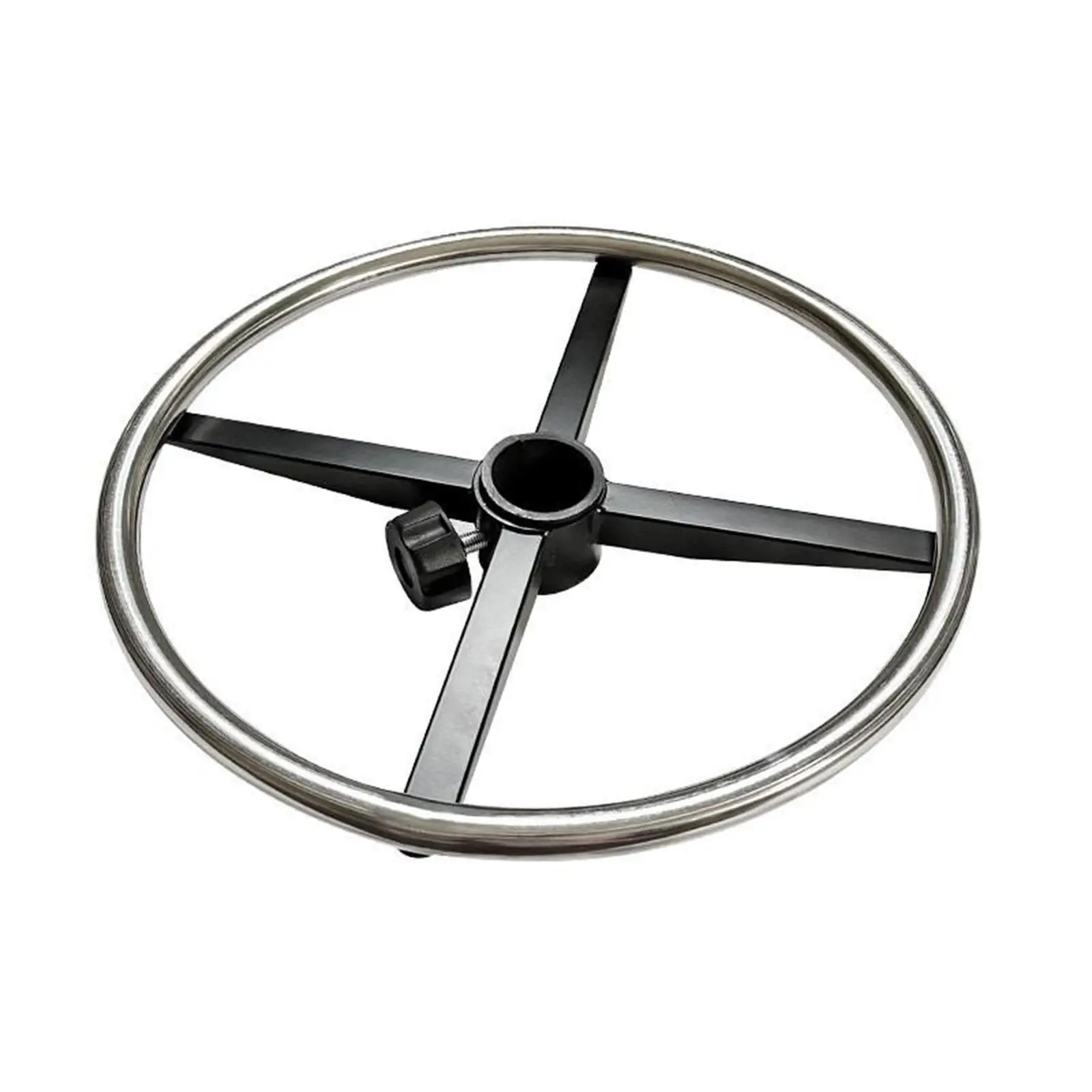 

Heavy Duty Base Bar Stool Footrest Ring Stainless Steel Replacement for Adjustable Rotating Chair Home Dining