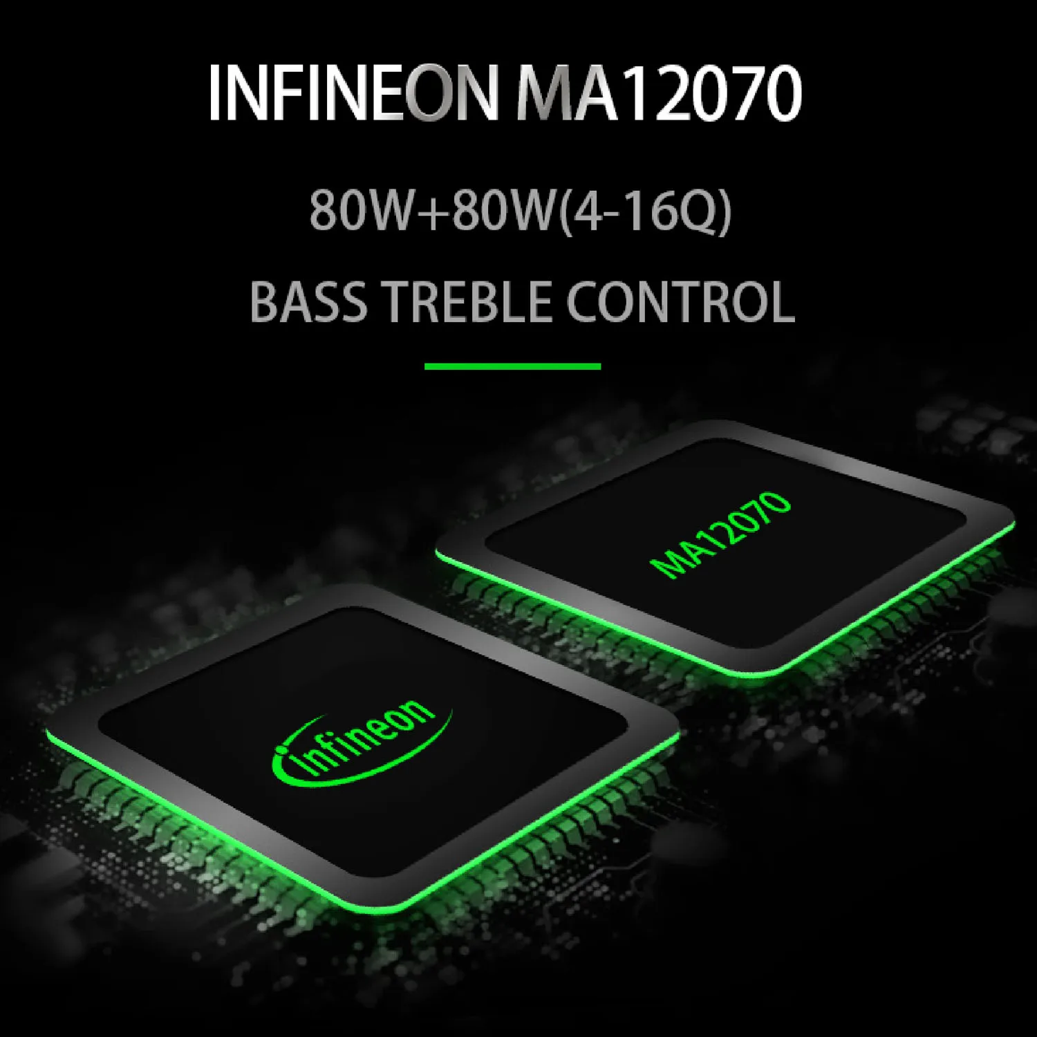 AMPLIFICADOR DE POTENCIA de Karaoke con micrófono Dual, Control de agudos y graves, Bluetooth 5,0, Ma12070, miniamplificador Digital de Audio para el hogar, USB/RCA/OPT/COA In