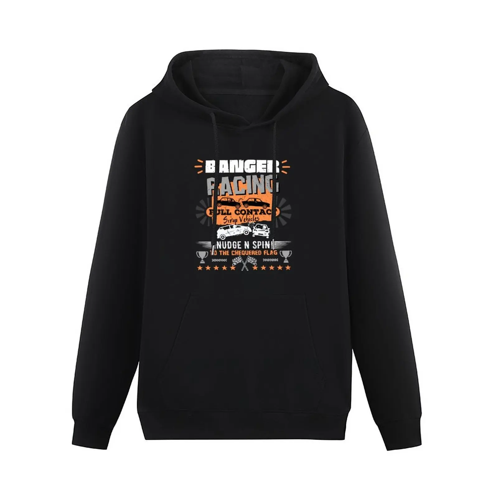 Banger Racing Demolition Derby Pullover Hoodie korean style clothes men's clothing new in hoodies