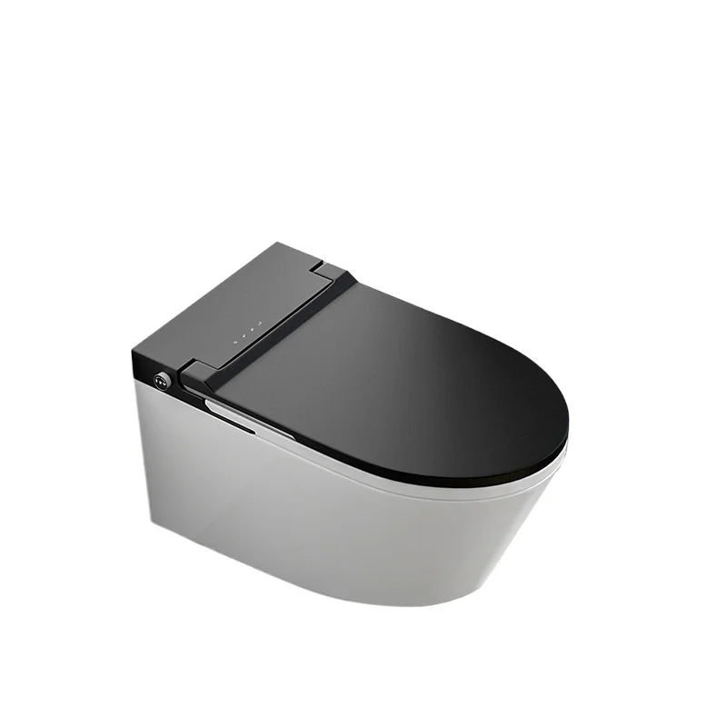 

*Wall-mounted smart toilet into the wall hidden water tank embedded in the suspended wall toilet