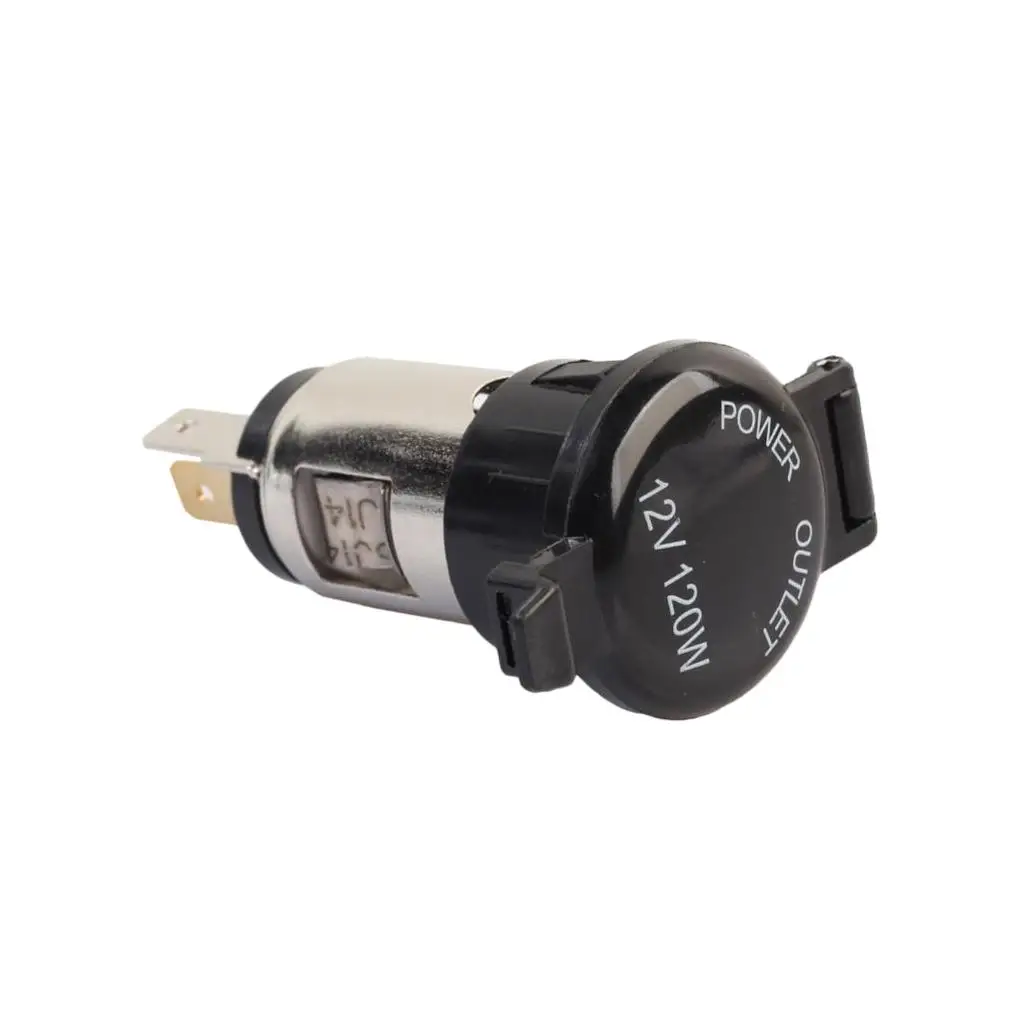 Allume-cigare de voiture et moto 120W, prise de courant étanche 12 V