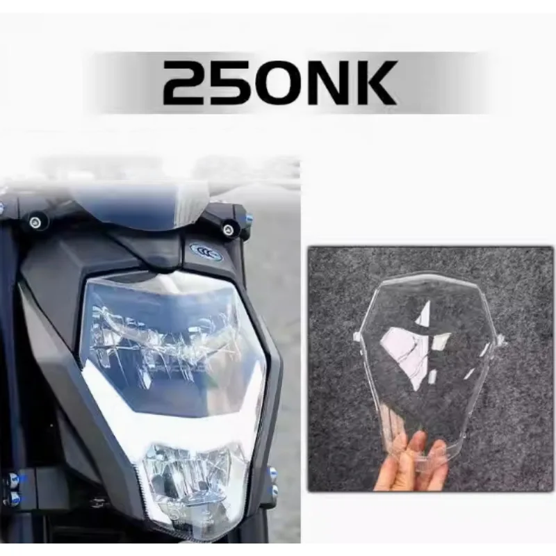 

Для CFMOTO 250NK CF250NK CF MOTO NK250 мотоцикл корпус лампы высокой четкости стекло передняя фара защита