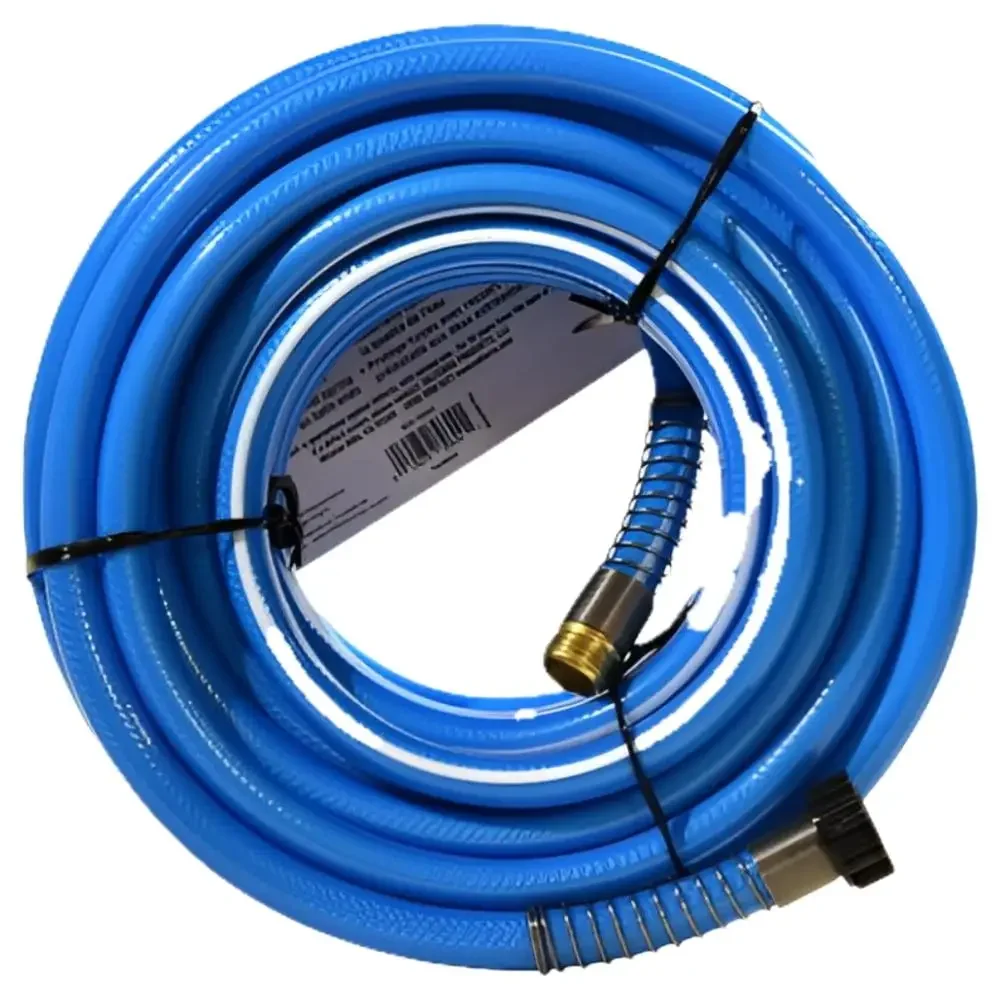 

Комплект гибких канализационных шлангов для автофургонов длиной 20 футов с прозрачным коленчатым соединением и байонетными фитингами, черный без запаха