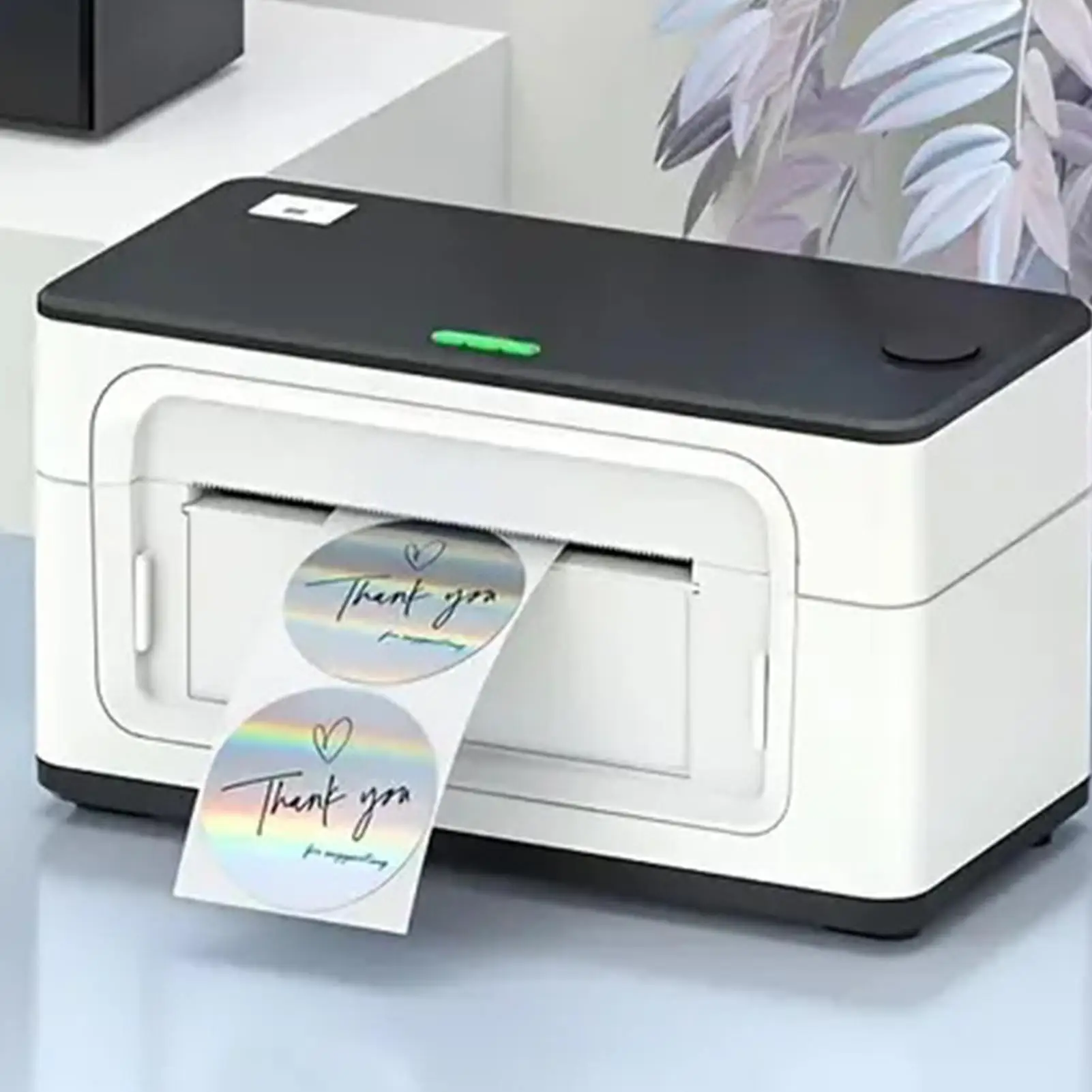 Thermal Printer Stickers Circle Blank Stickers For Printing Direct Thermal Printing Labels For Crafts Shipping Package Business