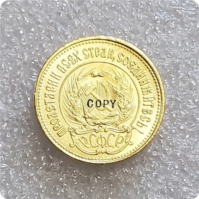 1925 RUSSIA 1 CHERVONETZ GOLD Copy Coin Commemorative Coins-replica Coins Medal Coins Collectibles Challenge Coin Monedas Christ