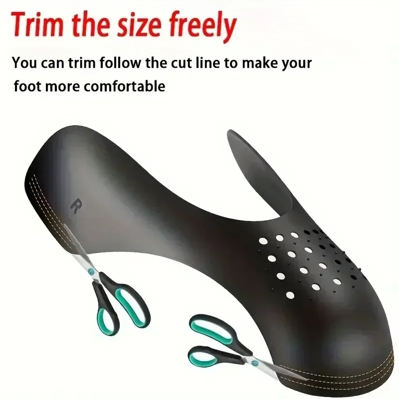4Pcs Anti Crease Shoe Protector For Sneakers Toe Caps Anti Wrinkle Support Shoe Stretcher Extender Sport Protection