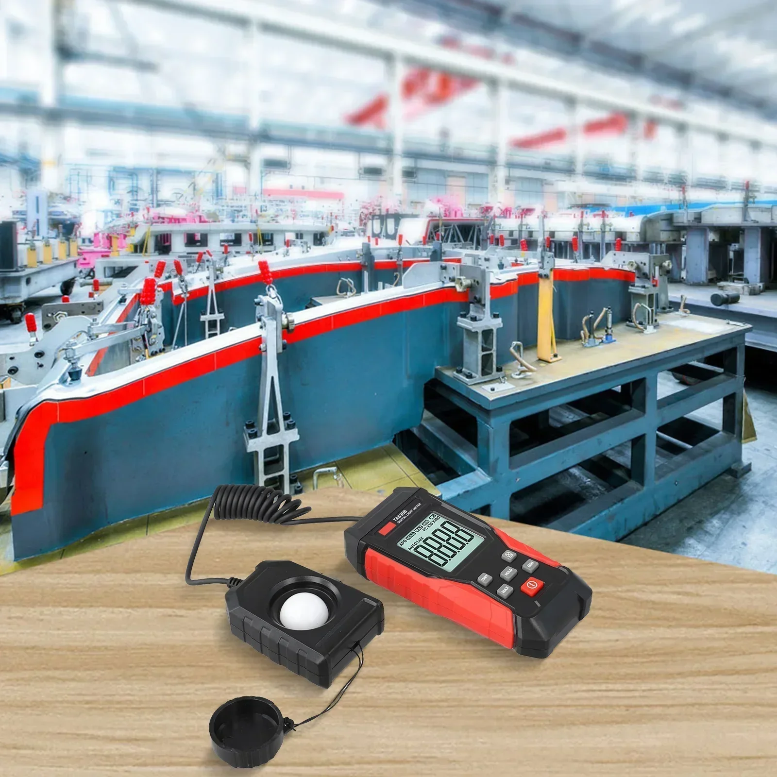 

Digital Lux Meter TA630B Lightweight and Portable Design for Easy Measurement of Light Intensity in Any Environment