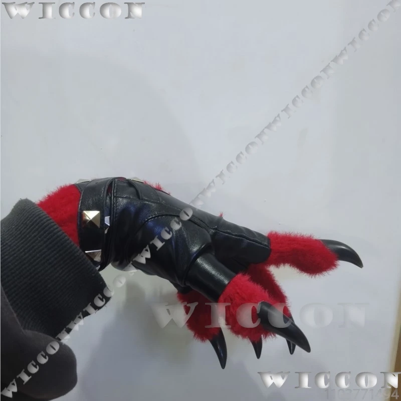 

Kig Furry Animal Claw Cosplay Fursuit Kig Cute Kawai Pink Paw Silica Gel Girl Women Man Carnival Outfit Gift Roleplay Customized