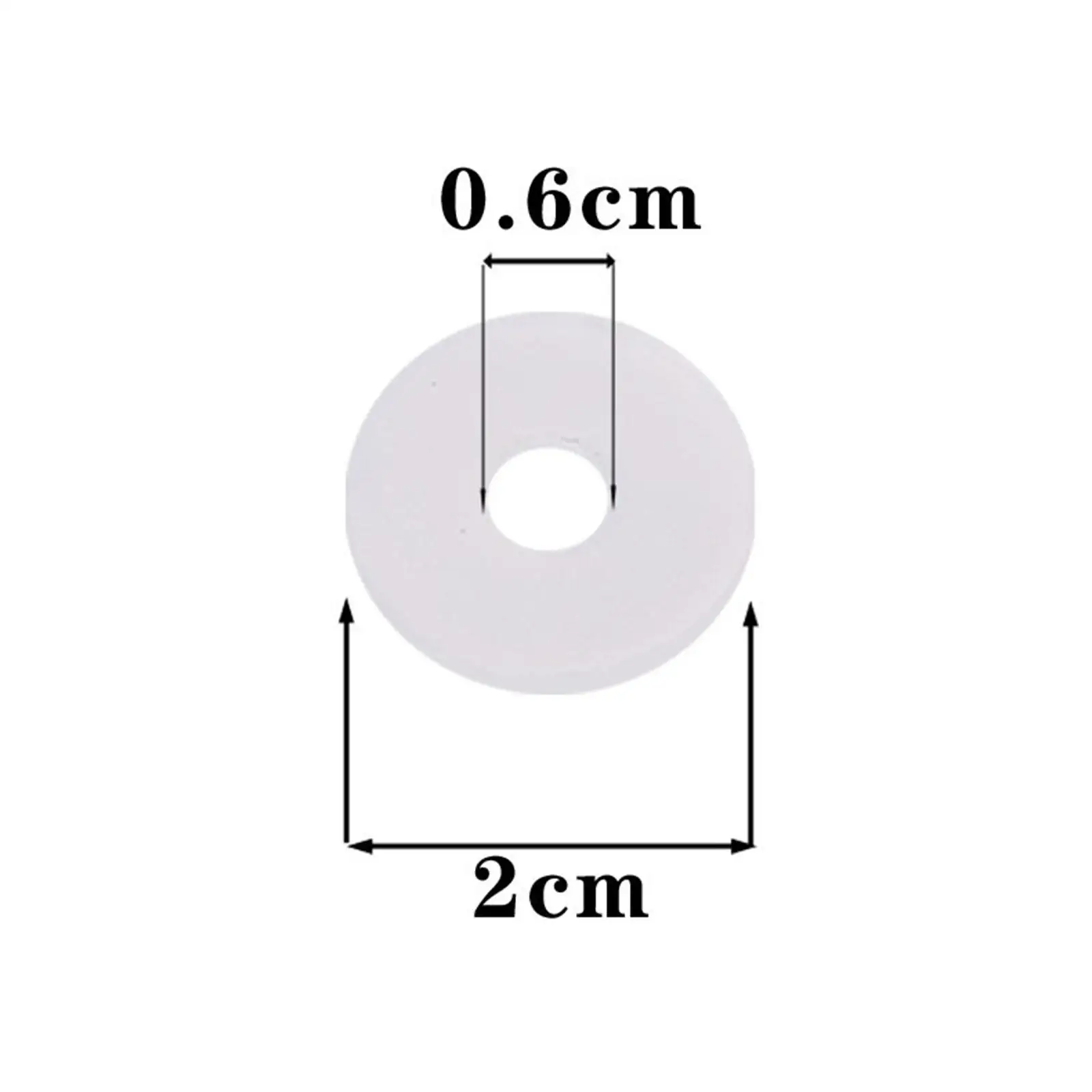 20x Airless Sprayer Gaskets Spacers Flat Replacement Tip Gaskets Leakproof for Guide Accessory Extension Wands Extension Rods